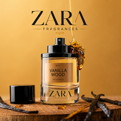 ZARA Fragrances VANILLA WOOD 50ml